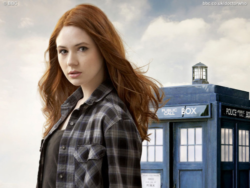 So to clarify Amy Pond is the fiery Scottish heroine of the show's 5th 